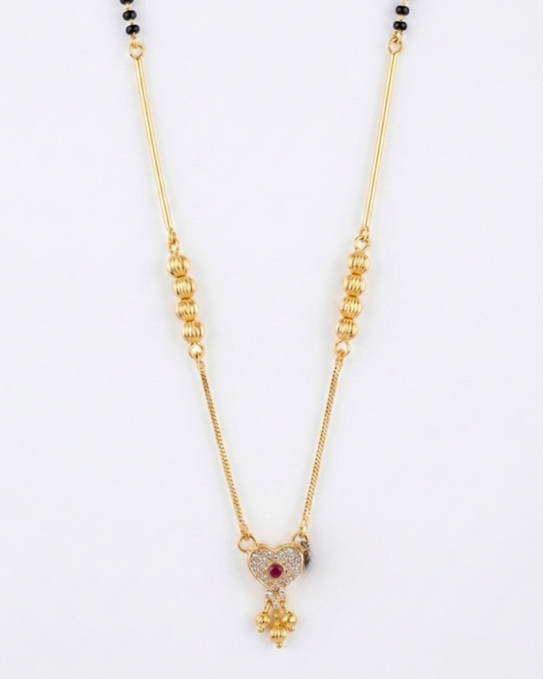 Nitya Gold & Ruby Mangalsutra