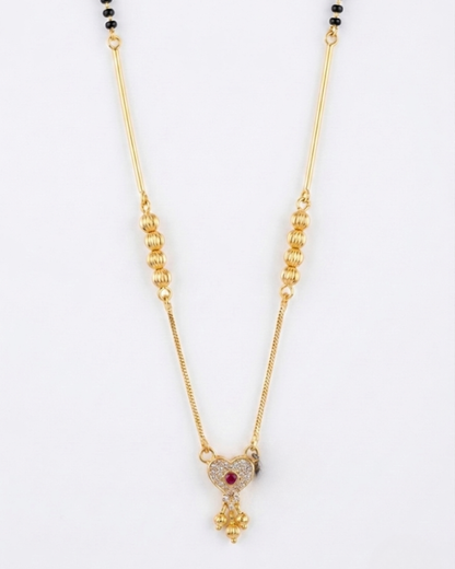 Nitya Gold & Ruby Mangalsutra