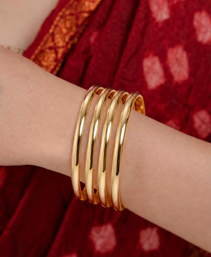 Golden Grace Bangles Set