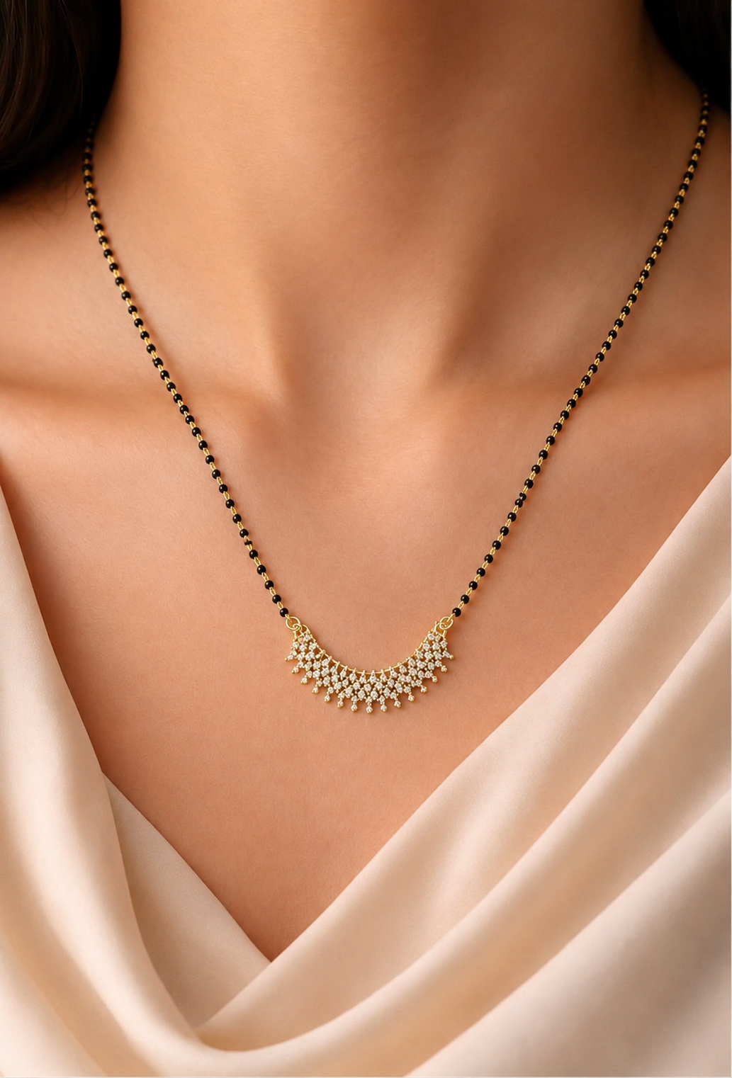Crescent Shine Mangalsutra