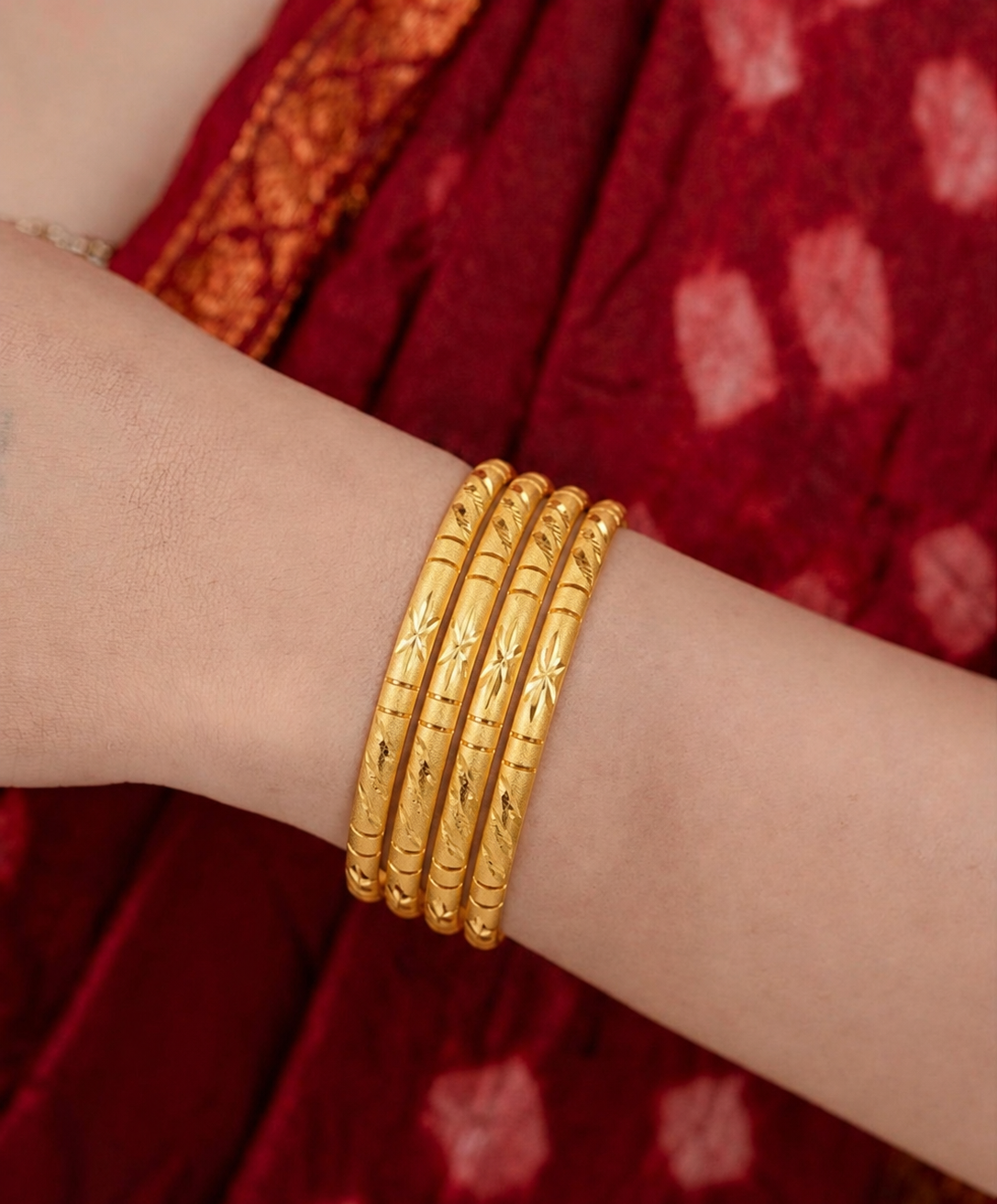 Royal Shine Gold Bangles