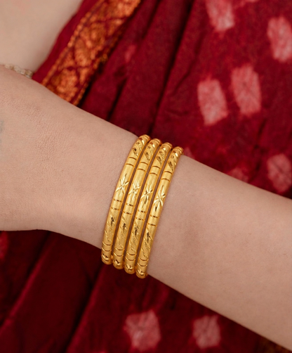 Royal Shine Gold Bangles