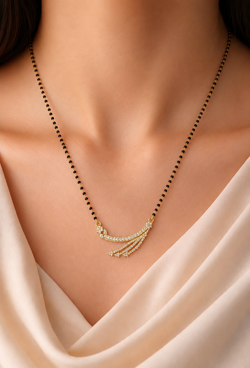 Sparkle Wave Mangalsutra